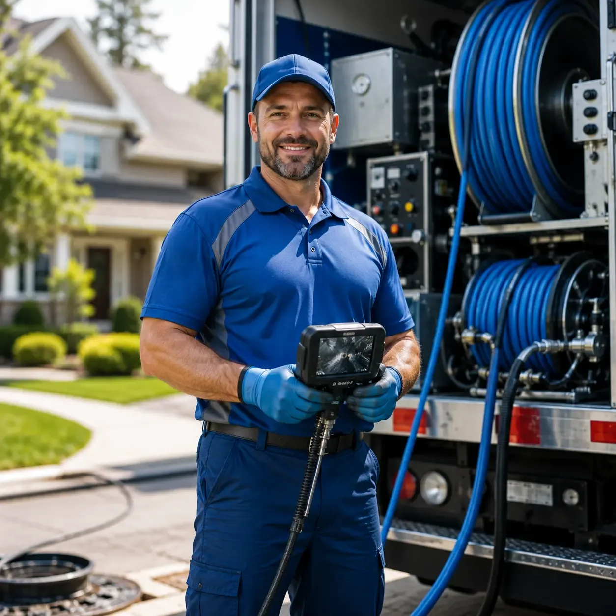 Local outdoor drain cleaning specialists in Germantown, OH